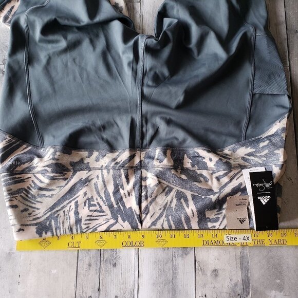 NWT - Adidas Women's U-4-U 7/8 Plus Size Tights – Size 4X - Picture 5 of 6